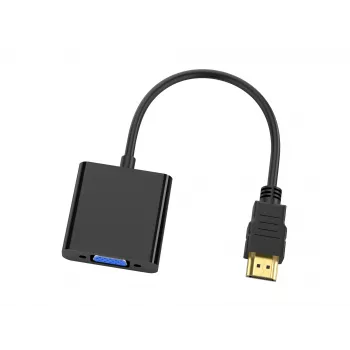 Conceptronic ABBY20B HDMI na VGA adaptér, 0,25 m, HDMI typ A (štandard), VGA (D-Sub), konektor samec, konektor samica, rovný