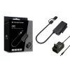 Conceptronic ABBY21B USB 3.0 SATA adaptér s napájacím zdrojom, 2,5 palca/3,5 palca SATA HDD/SSD, 2-in-1 USB-C/A kábel