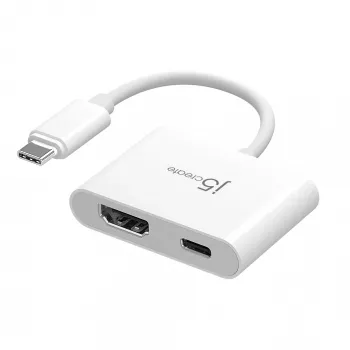 j5create JCA152 USB-C® na 4K HDMI™ adaptér s Power Delivery, čierna