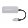 Manhattan USB-C dok/hub HDMI USB-A USB-C 100W Power Delivery 4K 60Hz