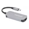 Manhattan USB-C dok/hub HDMI USB-A USB-C 100W Power Delivery 4K 60Hz