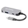 Manhattan USB-C dok/hub HDMI USB-A USB-C 100W Power Delivery 4K 60Hz