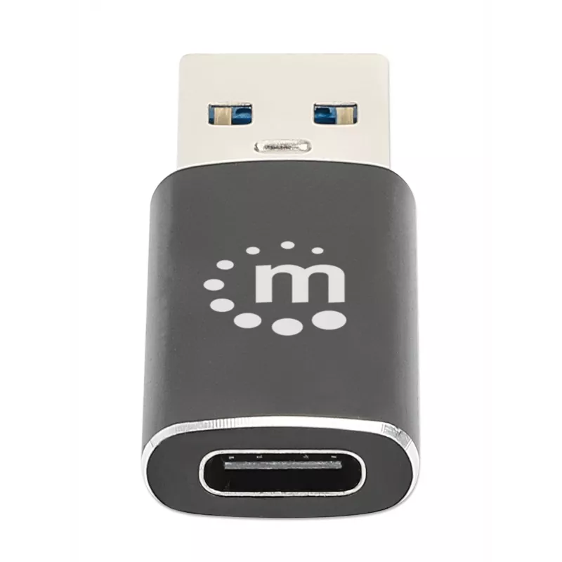 Manhattan 153980 adaptér USB-C (zásuvka) na USB-A (zástrčka), USB 3.2 Gen 2, 10 Gbps