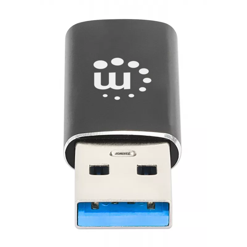 Manhattan 153980 adaptér USB-C (zásuvka) na USB-A (zástrčka), USB 3.2 Gen 2, 10 Gbps