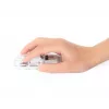 Manhattan Transparent nabíjateľná bezdrôtová USB myš