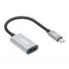 Manhattan 153973 adaptér USB-C na HDMI, 4K 60 Hz, hliník, Space Grey