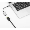 Manhattan 153973 adaptér USB-C na HDMI, 4K 60 Hz, hliník, Space Grey