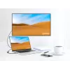 Manhattan 153973 adaptér USB-C na HDMI, 4K 60 Hz, hliník, Space Grey