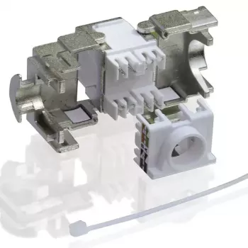 Cat.6a Keystone RJ-45 tienený bez nástroja VALUE 26.99.0366