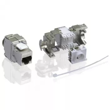 Cat.6a Keystone RJ-45 tienený bez nástroja VALUE 26.99.0366