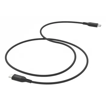 mophie essentials USB-C na USB-C | nabíjací kábel 3M, čierna, 3 m, USB C, USB C, čierna