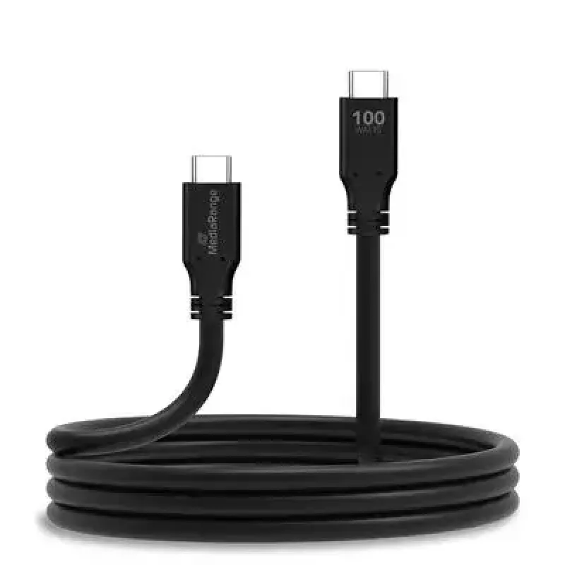 USB kábel MediaRange MRCS218 3 m USB 3.2 Gen 1 USB C čierny