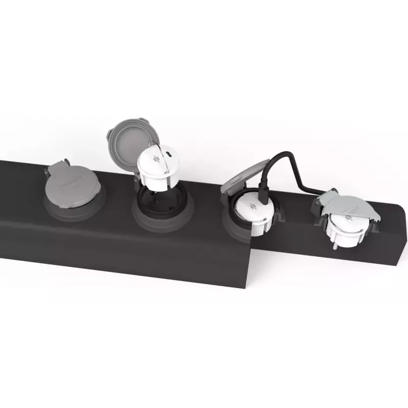 Sieťový adaptér typ F typ C Brennenstuhl 1508110010 2.4A USB