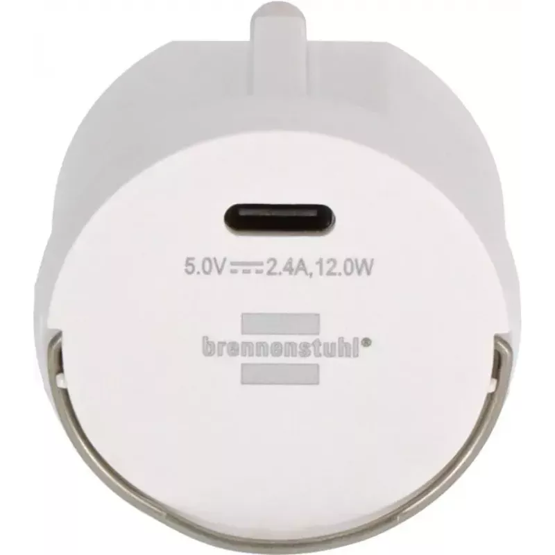 Sieťový adaptér typ F typ C Brennenstuhl 1508110010 2.4A USB