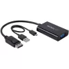 StarTech.com DP2VGAA adaptér DisplayPort na VGA so zvukom, aktívny, 1920x1200 (WUXGA), DisplayPort 1.2, čierny