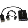 StarTech.com DP2VGAA adaptér DisplayPort na VGA so zvukom, aktívny, 1920x1200 (WUXGA), DisplayPort 1.2, čierny