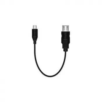 USB kábel MediaRange MRCS168 0,2m Micro-USB B USB A čierny