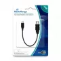 USB kábel MediaRange MRCS168 0,2m Micro-USB B USB A čierny