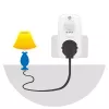 Napájací konektor adaptér LogiLink PA0248 biela