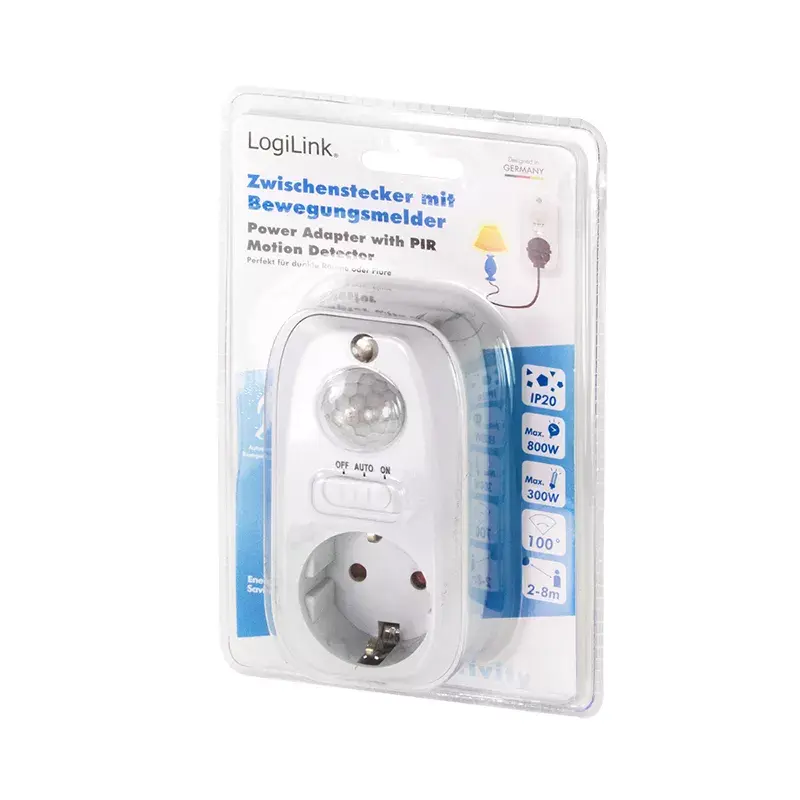 Napájací konektor adaptér LogiLink PA0248 biela