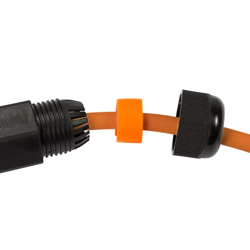 Konektor kábla LogiLink NP0081 2x RJ45 čierny