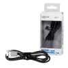USB kábel LogiLink CU0132 1m USB A Micro-USB A sivý