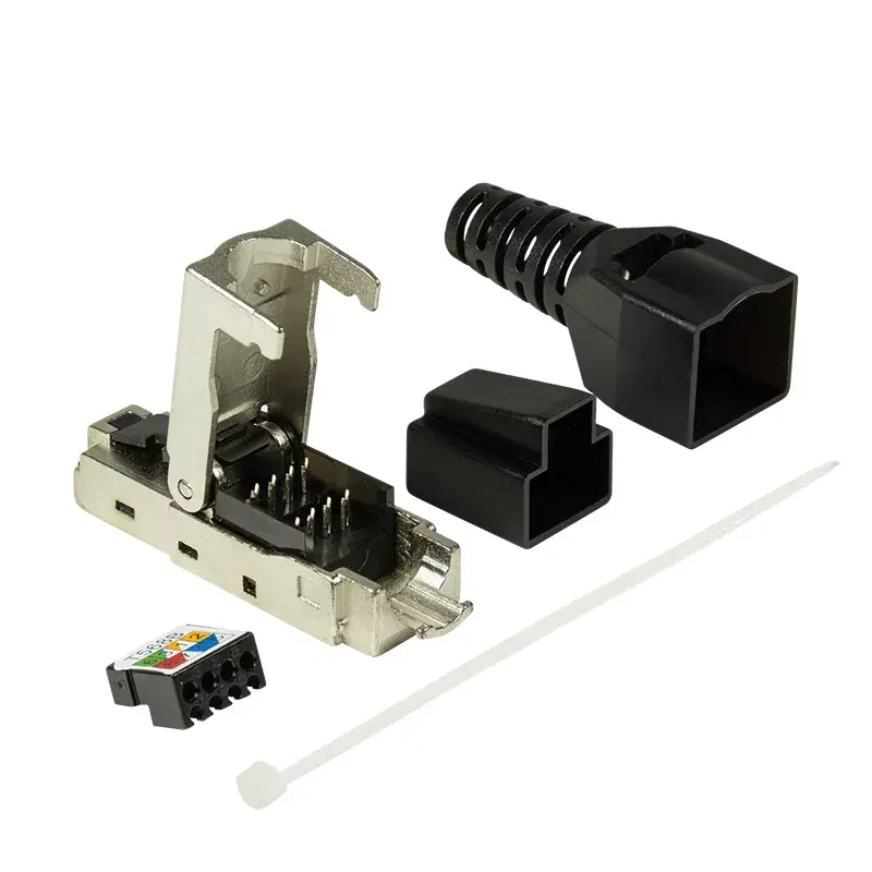 LogiLink MP0044 EconLine konektor RJ45 na montáž v teréne, Cat6A