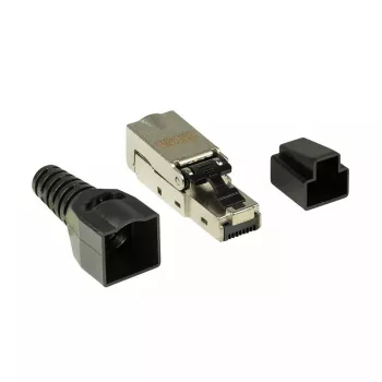 Konektor kábla LogiLink MP0044 RJ-45 Cat6a 0,5 m nehrdzavejúca oceľ