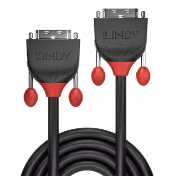 Lindy 3m DVI-D Single Link kábel, Black Line
