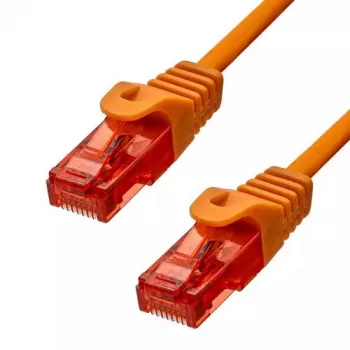 Ethernetový kábel ProXtend CAT6 RJ-45 U/UTP 5 m oranžový