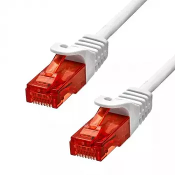 Ethernetový kábel ProXtend CAT6 RJ-45 U/UTP 7 m biely