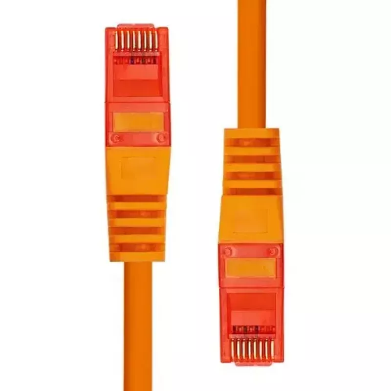 Ethernetový kábel ProXtend CAT6 RJ-45 U/UTP 20CM oranžový