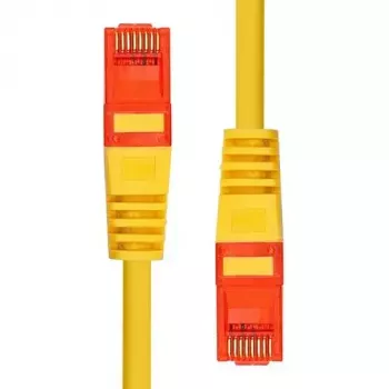 Ethernetový kábel ProXtend CAT6 RJ-45 U/UTP 20CM žltý