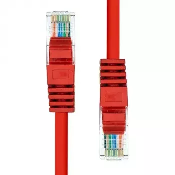 Ethernetový kábel ProXtend CAT5e RJ-45 2M červený