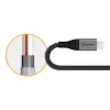 USB kábel ALOGIC ULCA2030-SGR 0,3 m USB 2.0 sivý