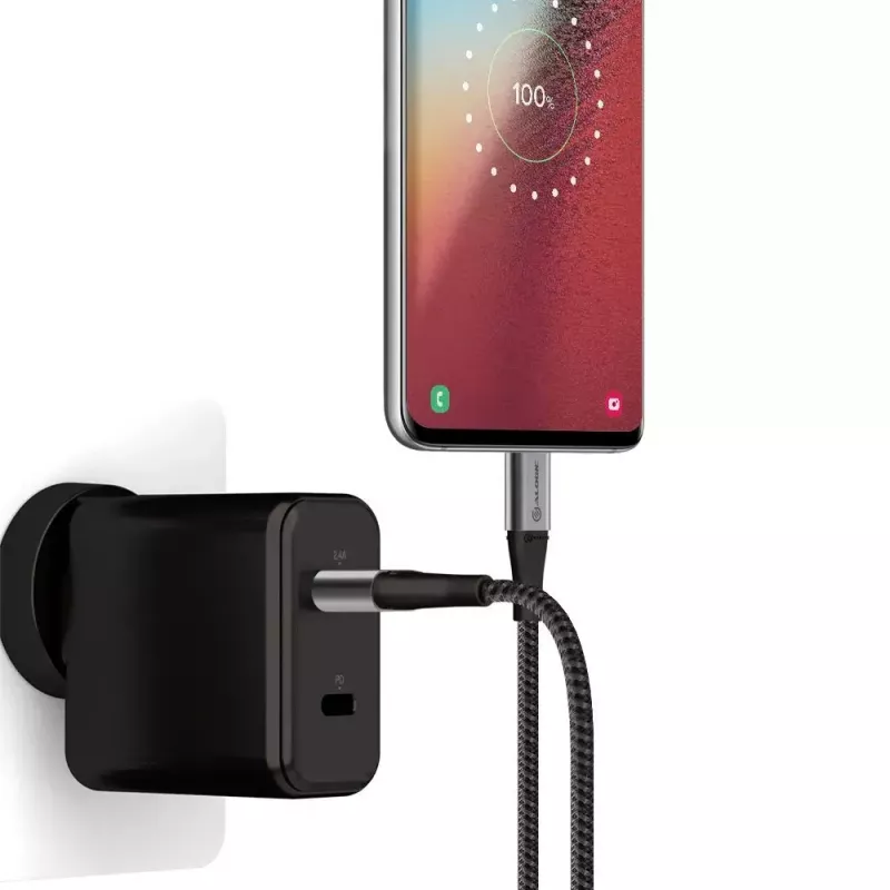 USB kábel ALOGIC ULCA2030-SGR 0,3 m USB 2.0 sivý