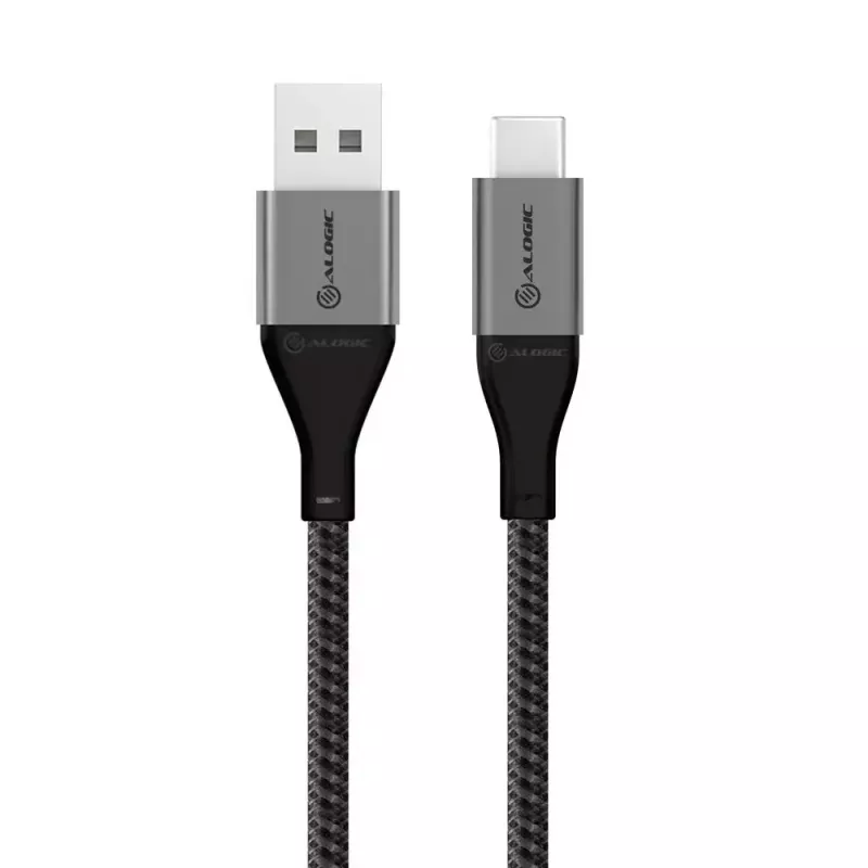 USB kábel ALOGIC ULCA2030-SGR 0,3 m USB 2.0 sivý