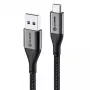 USB kábel ALOGIC ULCA2030-SGR 0,3 m USB 2.0 sivý