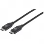 USB-C kábel Manhattan USB2C5C2M 2 m konektor samec na konektor samec