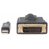 Manhattan 152150 video kábel z Mini DisplayPort na DVI-D, samec – samec, pasívny, 1,8 m, čierny