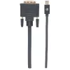Manhattan 152150 video kábel z Mini DisplayPort na DVI-D, samec – samec, pasívny, 1,8 m, čierny