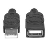 USB-A na USB-A predlžovací kábel Manhattan USBEXTAA3BK