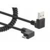 USB-A na Micro-USB kábel Manhattan 356237 1 m konektor samec na konektor samec čierny