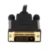 StarTech.com 6 ft (1,8 m) DisplayPort na DVI kábel - 1080p video - aktívny DisplayPort na DVI adaptérový kábel - DisplayPort na DVI-D kábel Single Link - DP 1.2 na DVI monitorový kábel konvertor