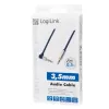 Audio kábel LogiLink 3,5 mm - 3,5 mm 0,5 m modrý