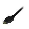 StarTech.com 1 m Micro-HDMI na DVI kábel – Micro-HDMI na DVI adaptérový kábel – Micro-HDMI Type-D zariadenie na DVI-D Single Link monitor/display/projektor video konvertorový kábel – robustný