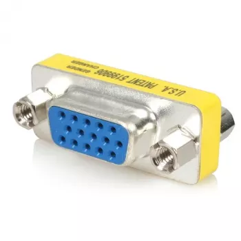 StarTech.com Slimline VGA HD15 prepínač pohlavia - F/F, VGA, VGA, strieborný