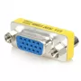 StarTech.com Slimline VGA HD15 prepínač pohlavia - F/F, VGA, VGA, strieborný