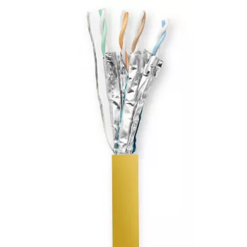 Vivolink PROCAT40 sieťový kábel žltý 40 m Cat6a F/FTP (FFTP)