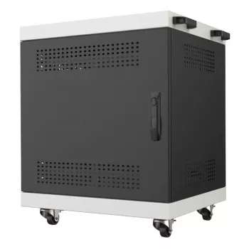 Skriňa na notebook Lanview LVR14U6555BL 14U racková skriňa pre notebooky